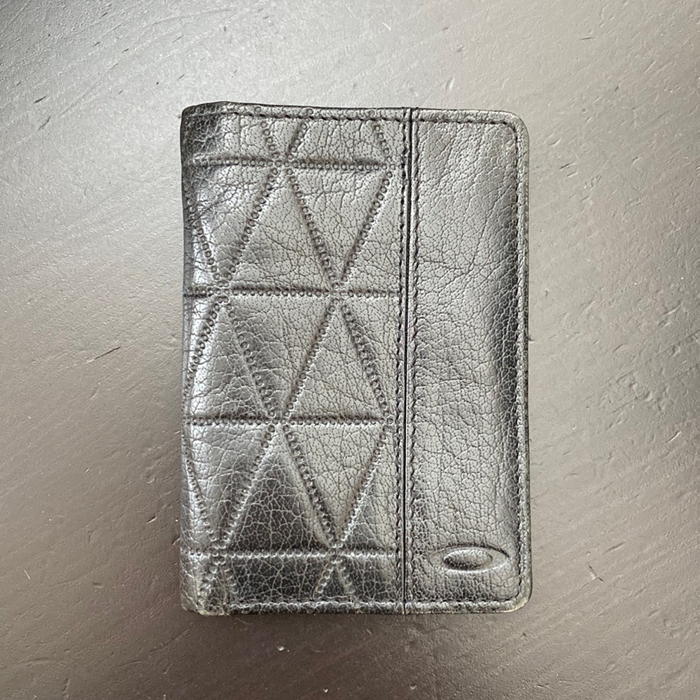 Leather Oakley wallet